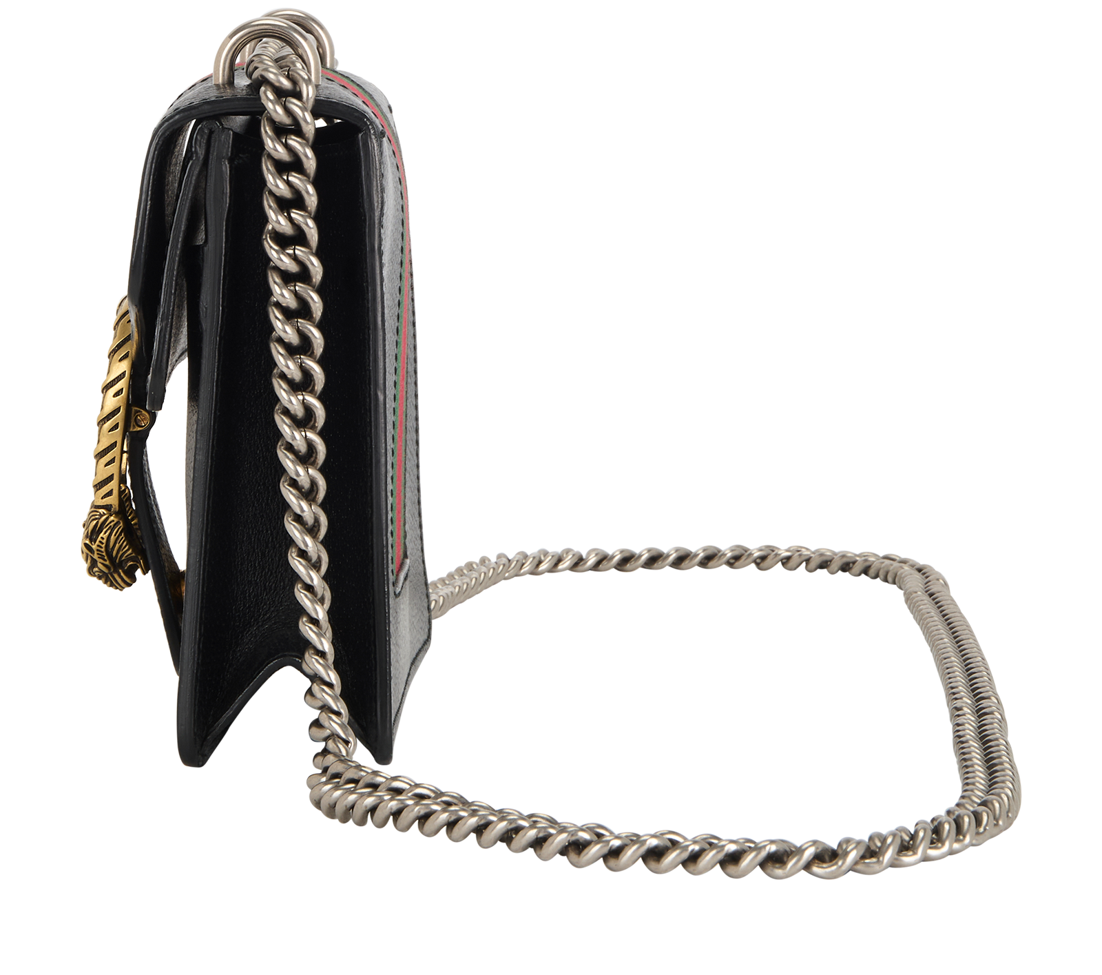 Mini Dionysus, &pound;750, Handbags, Black, Leather, Bottom view